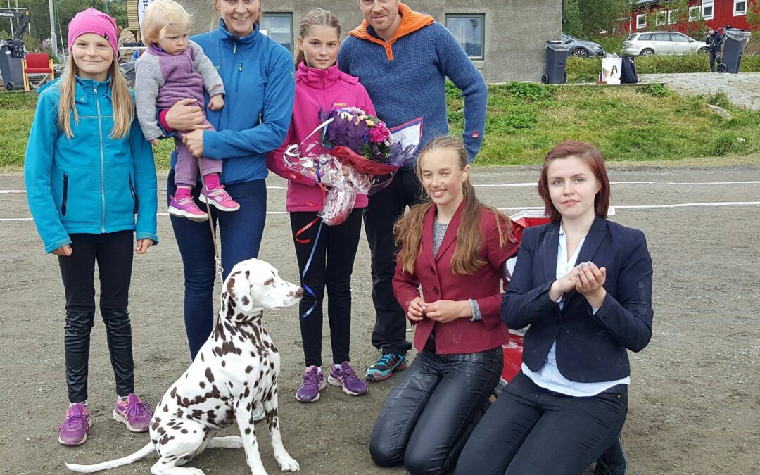 Dommerliste Tromsø HK og Norsk Dalmatiner klubb 1. og 2. september 2018.